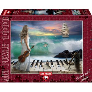 Art Puzzle (4468) - "Sea Symphony" - 1000 piezas