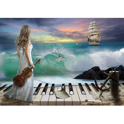 Art Puzzle (4468) - "Sea Symphony" - 1000 piezas