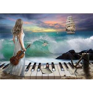 Art Puzzle (4468) - "Sea Symphony" - 1000 piezas