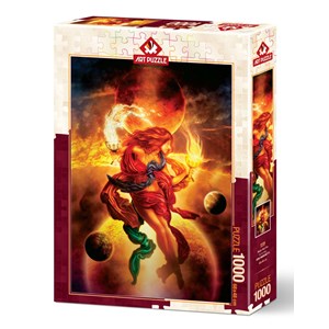 Art Puzzle (5186) - "Water and Fire" - 1000 piezas
