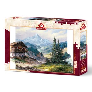 Art Puzzle (5187) - "Green Valley" - 1000 piezas