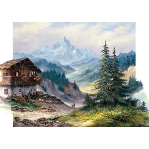 Art Puzzle (5187) - "Green Valley" - 1000 piezas