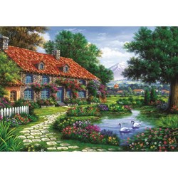Art Puzzle (4551) - "The Garden" - 1500 piezas