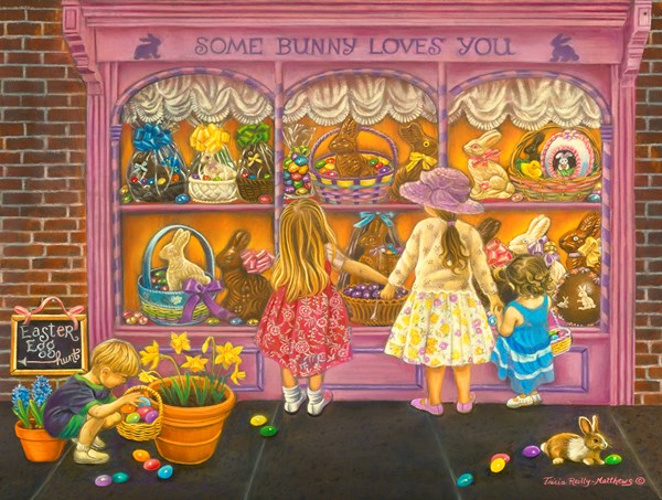 SunsOut (35866) - Tricia Reilly-Matthews: "Some Bunny Loves You" - 500 piezas
