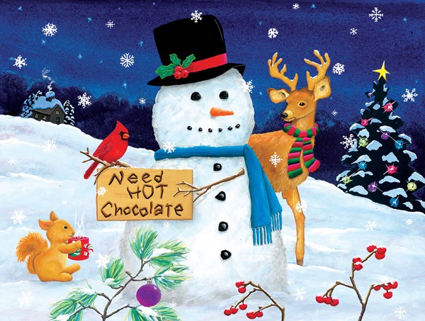 SunsOut (32716) - Kathy Kehoe Bambeck: "Need Hot Chocolate" - 300 piezas