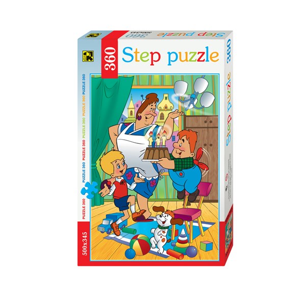 Step Puzzle (73005) - "Karlsson-on-the-Roof" - 360 piezas