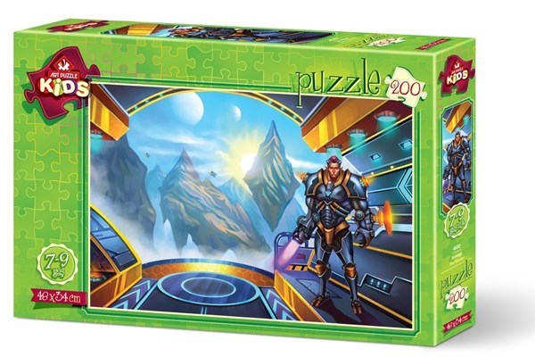 Art Puzzle (4532) - "Warriors" - 200 piezas