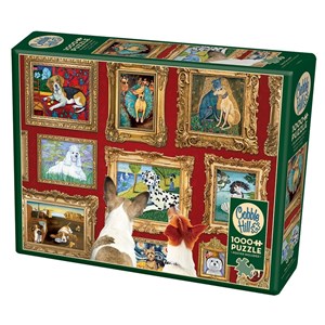 Cobble Hill (80014) - Gretchen Serrano: "Dog Gallery" - 1000 piezas