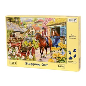 The House of Puzzles (4715) - "Stepping Out" - 1000 piezas