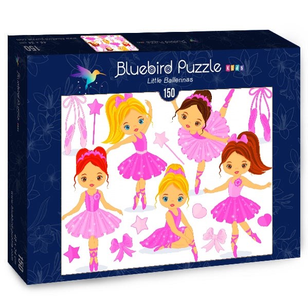 Bluebird Puzzle (70403) - "Little Ballerinas" - 150 piezas