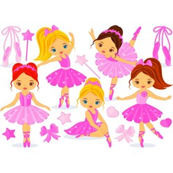 Bluebird Puzzle (70403) - "Little Ballerinas" - 150 piezas