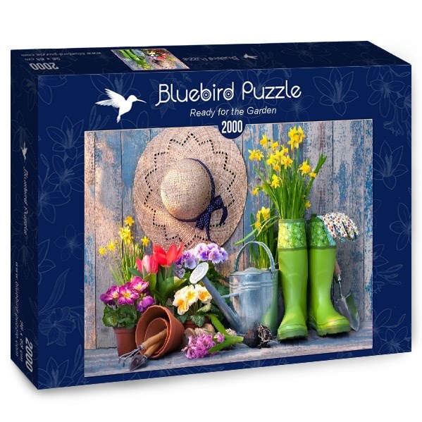 Bluebird Puzzle (70031) - Alexander Raths: "Ready for the Garden" - 2000 piezas