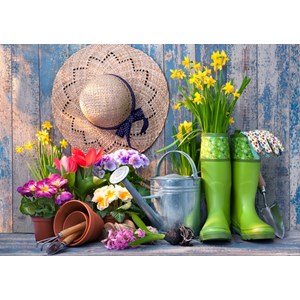 Bluebird Puzzle (70031) - Alexander Raths: "Ready for the Garden" - 2000 piezas