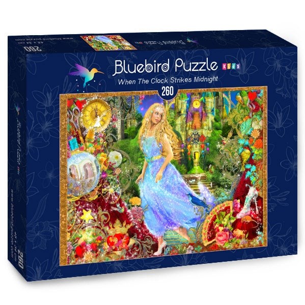 Bluebird Puzzle (70390) - Aimee Stewart: "When The Clock Strikes Midnight" - 260 piezas