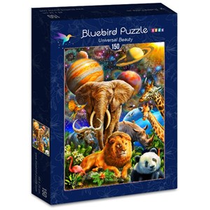 Bluebird Puzzle (70392) - Adrian Chesterman: "Universal Beauty" - 150 piezas
