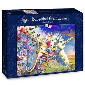 Bluebird Puzzle (70397) - Adrian Chesterman: "Unicorn Dream" - 150 piezas
