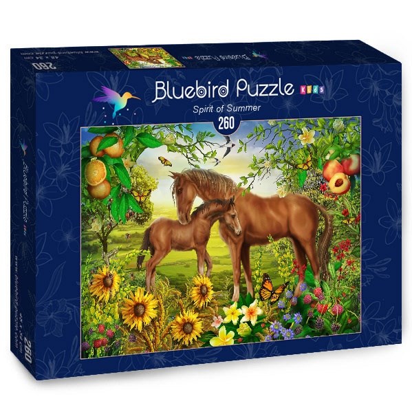 Bluebird Puzzle (70382) - Ciro Marchetti: "Spirit of Summer" - 260 piezas