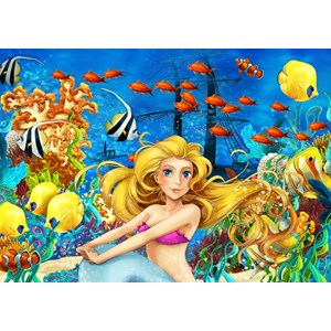 Bluebird Puzzle (70347) - Maciej Es: "Mermaid" - 150 piezas