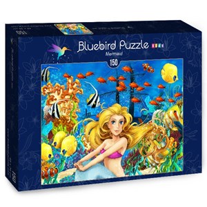 Bluebird Puzzle (70347) - Maciej Es: "Mermaid" - 150 piezas