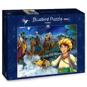 Bluebird Puzzle (70348) - Maciej Es: "Aladdin" - 100 piezas