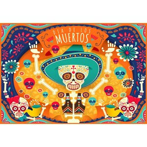 Bluebird Puzzle (70356) - "Dia de los Muertos" - 260 piezas