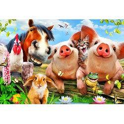 Bluebird Puzzle (70370) - Howard Robinson: "Petting Farm" - 260 piezas