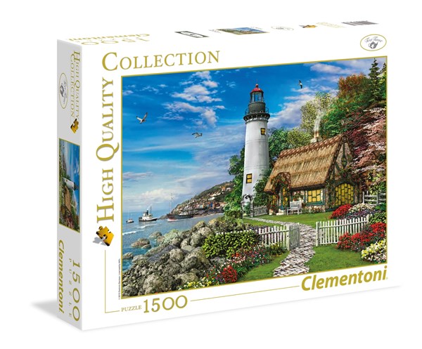 Clementoni (31673) - Dominic Davison: "Romantic Lighthouse" - 1500 piezas