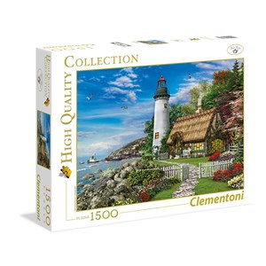 Clementoni (31673) - Dominic Davison: "Romantic Lighthouse" - 1500 piezas