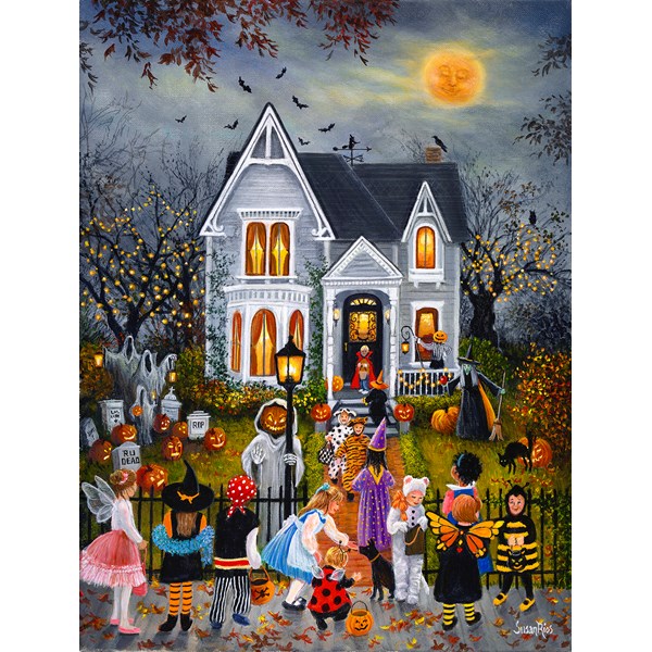SunsOut (45436) - Susan Rios: "Scary Night" - 300 piezas