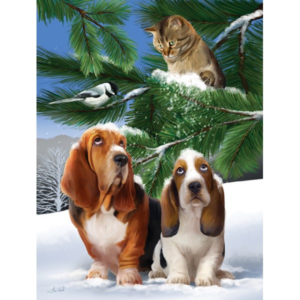 SunsOut (28765) - Tom Wood: "Asking for Trouble" - 300 piezas