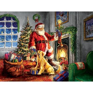 SunsOut (60620) - Marcello Conti: "Helping Santa" - 300 piezas