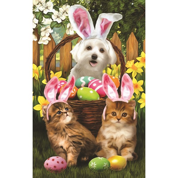 SunsOut (28849) - Tom Wood: "Easter Bunny in Training" - 300 piezas