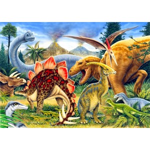 Blue Orange (70406) - Howard Robinson: "Dinosaurs" - 100 piezas