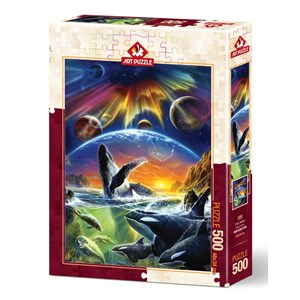 Art Puzzle (5085) - "Orka Universe" - 500 piezas