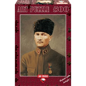 Art Puzzle (4158) - "Ghazi Mustafa Kemal Atatürk" - 500 piezas