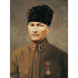 Art Puzzle (4158) - "Ghazi Mustafa Kemal Atatürk" - 500 piezas