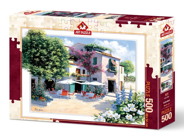 Art Puzzle (5079) - Peter Motz: "Cafe Villa" - 500 piezas