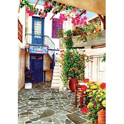 Art Puzzle (4581) - "Flower Courtyard" - 260 piezas