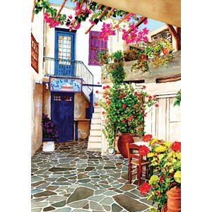Art Puzzle (4581) - "Flower Courtyard" - 260 piezas