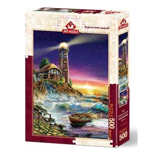 Art Puzzle (4210) - "The Lighthouse" - 500 piezas