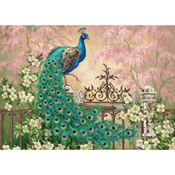 Art Puzzle (4272) - Dona Gelsinger: "Peacock" - 260 piezas