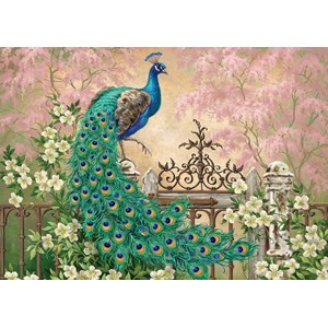 Art Puzzle (4272) - Dona Gelsinger: "Peacock" - 260 piezas