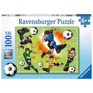 Ravensburger (10693) - "In Football Fever" - 100 piezas