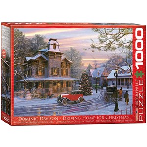 Eurographics (6000-0427) - Dominic Davison: "Driving Home for Christmas" - 1000 piezas