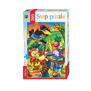 Step Puzzle (73048) - "Parrot Kesha" - 360 piezas