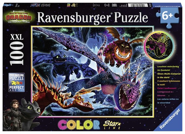 Ravensburger (13710) - "Dragon" - 100 piezas