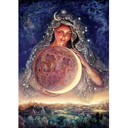 Art Puzzle (5011) - Josephine Wall: "Moon Goddess" - 1000 piezas