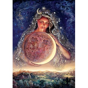 Art Puzzle (5011) - Josephine Wall: "Moon Goddess" - 1000 piezas