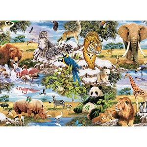 King International (05481) - "Wild Animals" - 1000 piezas