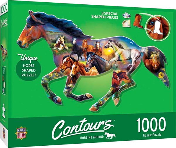 MasterPieces (72052) - "Wild Horse" - 1000 piezas